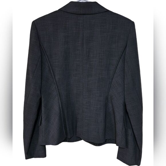 Halogen Suit Set Womens Size 10 2-Piece Career Blazer Jacket Size 6 Pants Grey - Picture 2 of 4